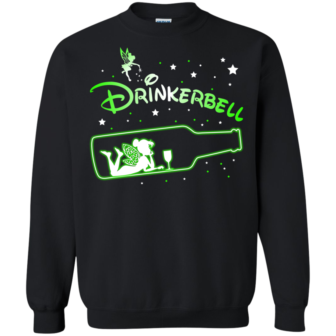 Drinkerbell Christmas Shirt, Sweatshirt, Tank - TeeDragons