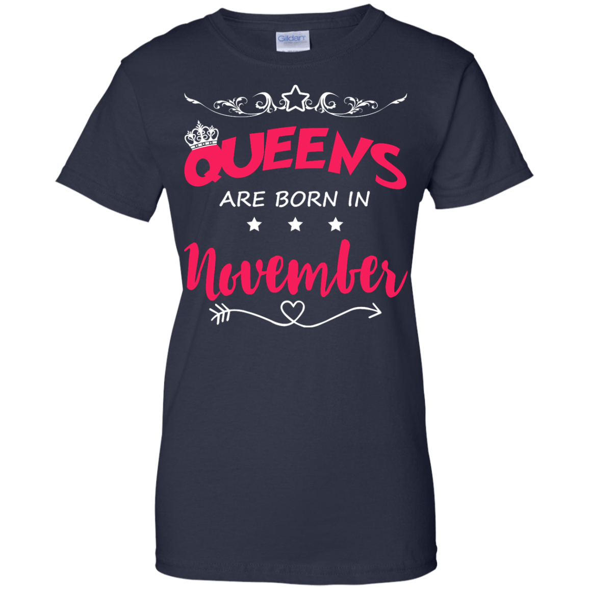 Queens Are Born In November Shirt, Hoodie, Tank - TeeDragons