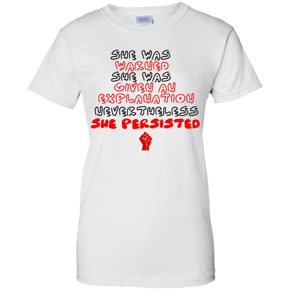 She Was Warned She Was Given An Explanation - Nevertheless, She Persisted Shirt, Hoodie - TeeDragons