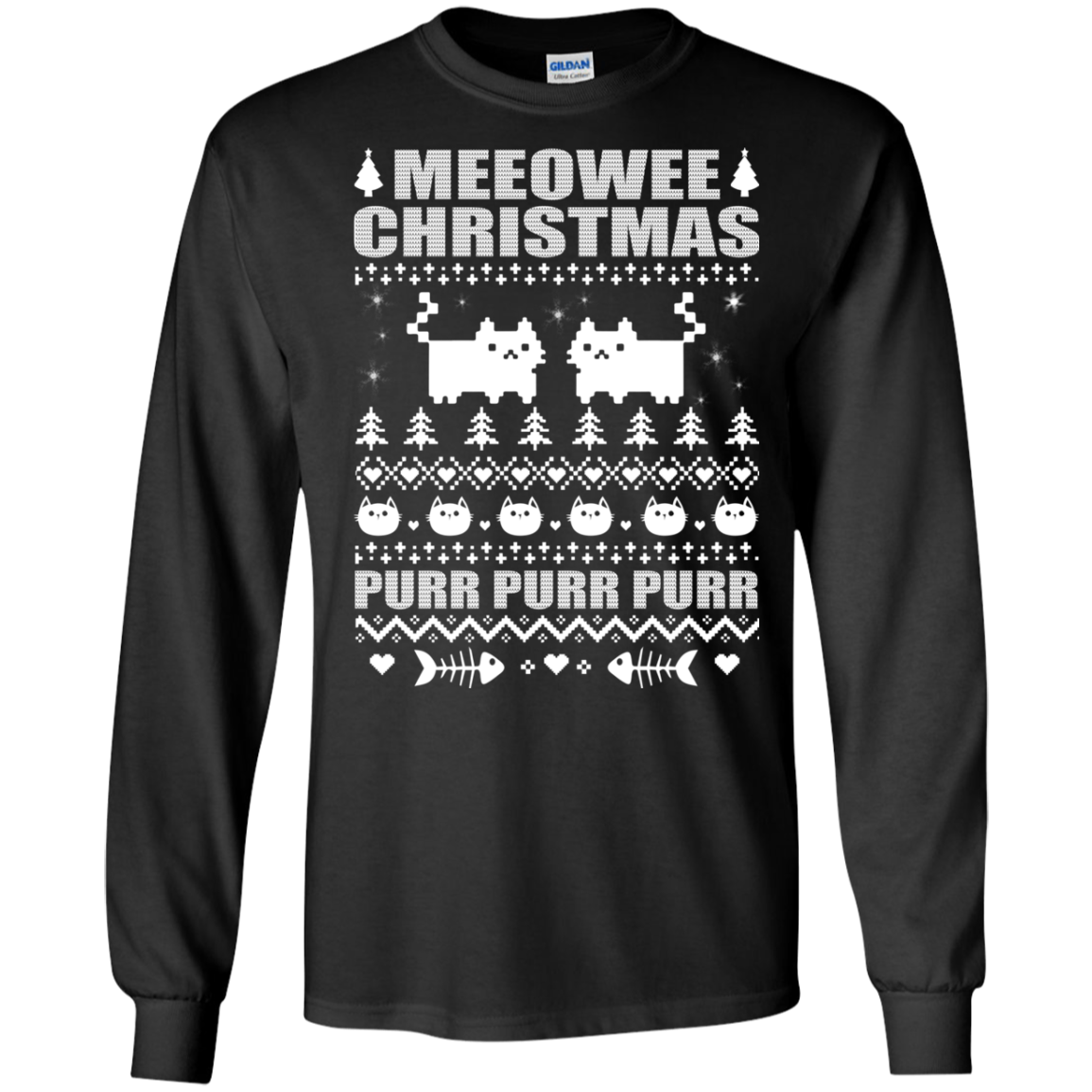 Meeowee Christmas Ugly Sweater, Hoodie - TeeDragons