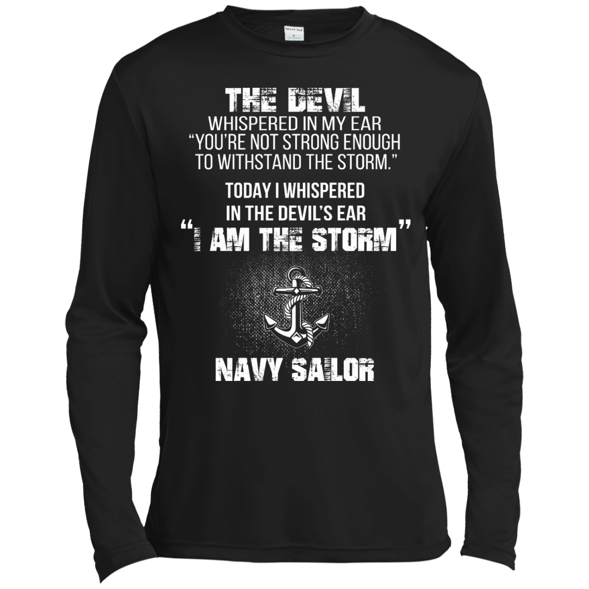 I Am The Storm - Navy Sailor Shirt, Hoodie, Tank - TeeDragons