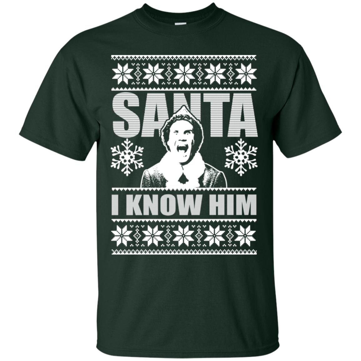 Santa I Know Him Christmas Sweater - TeeDragons