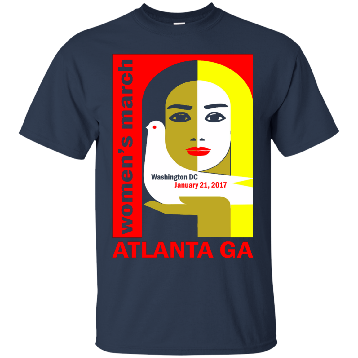 Women's March On Washington 2017 - Atlanta Georgia Shirt, Hoodie, Tank - TeeDragons