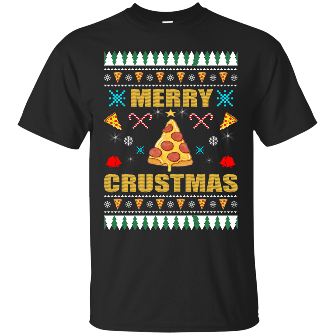 Merry Crustmas Christmas Sweater - TeeDragons