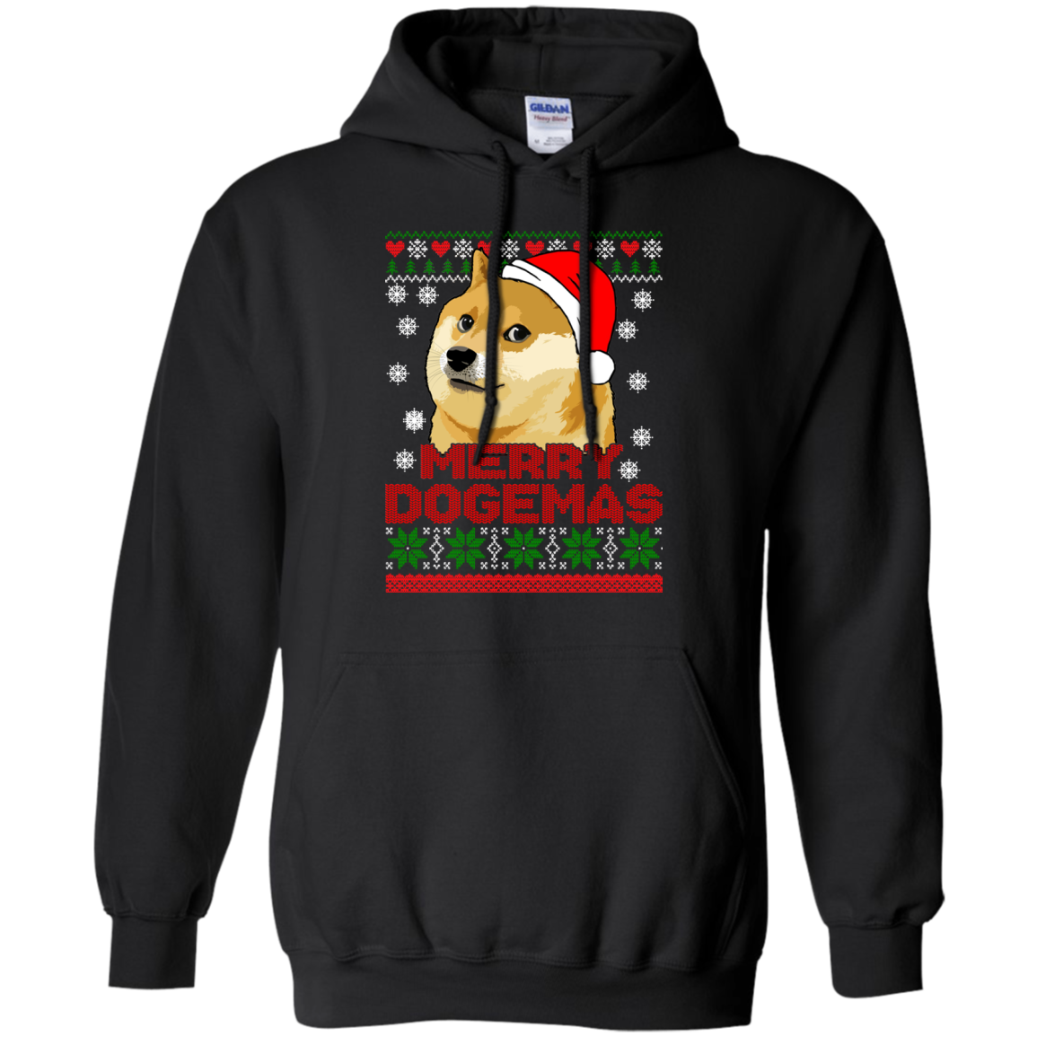 Merry Dogemas Christmas Sweater, Hoodie - TeeDragons