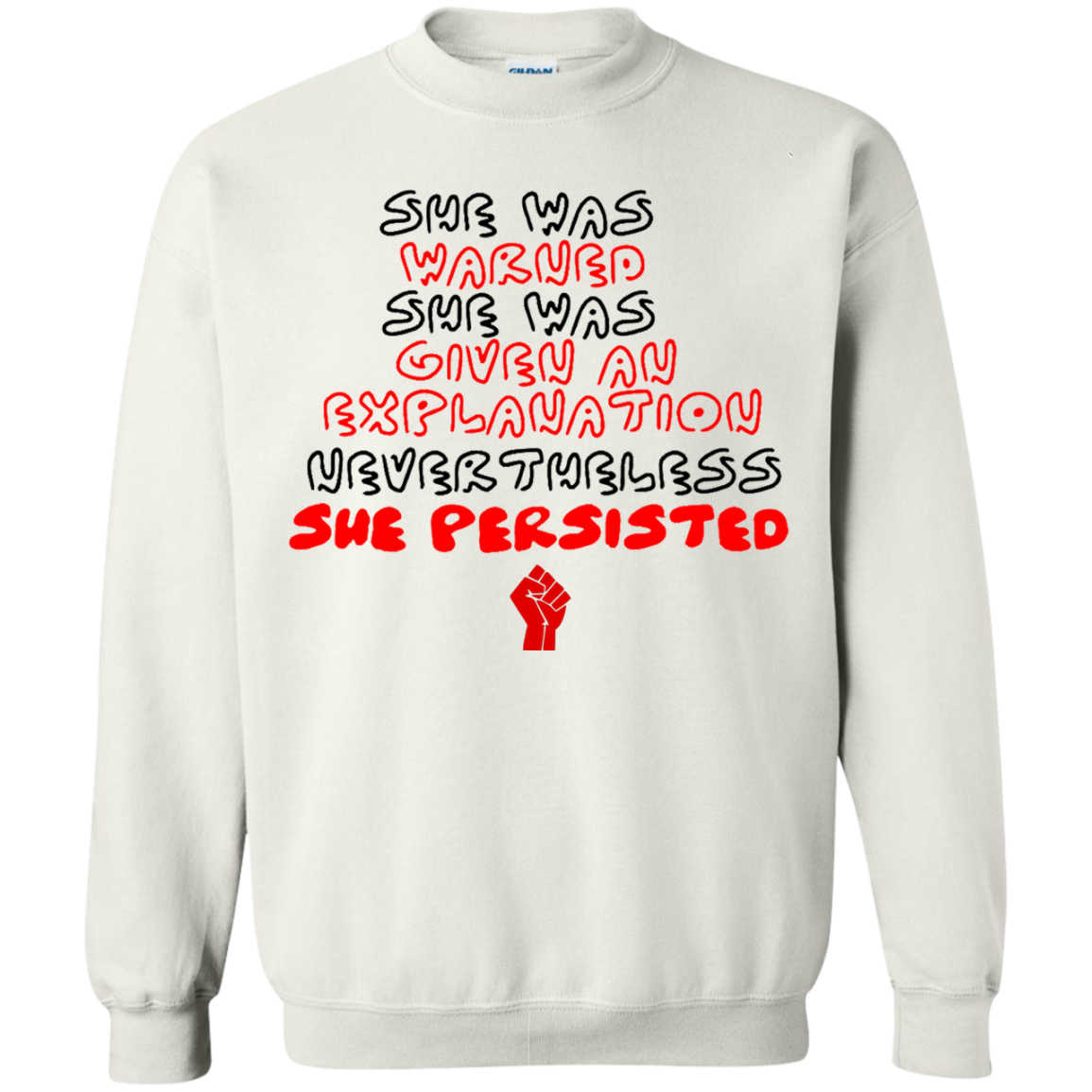 She Was Warned She Was Given An Explanation - Nevertheless, She Persisted Shirt, Hoodie - TeeDragons