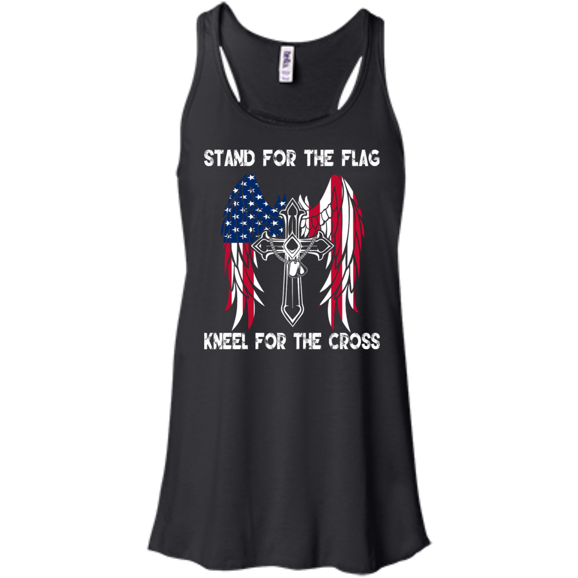 Stand For The Flag Kneel For The Cross Shirt, Hoodie, Tank - TeeDragons
