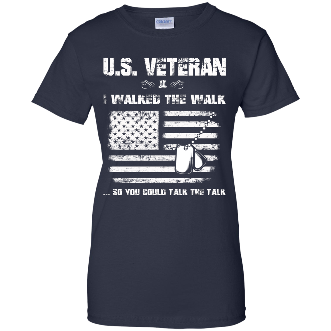 US Veteran Shirt - I Walked The Walk - TeeDragons