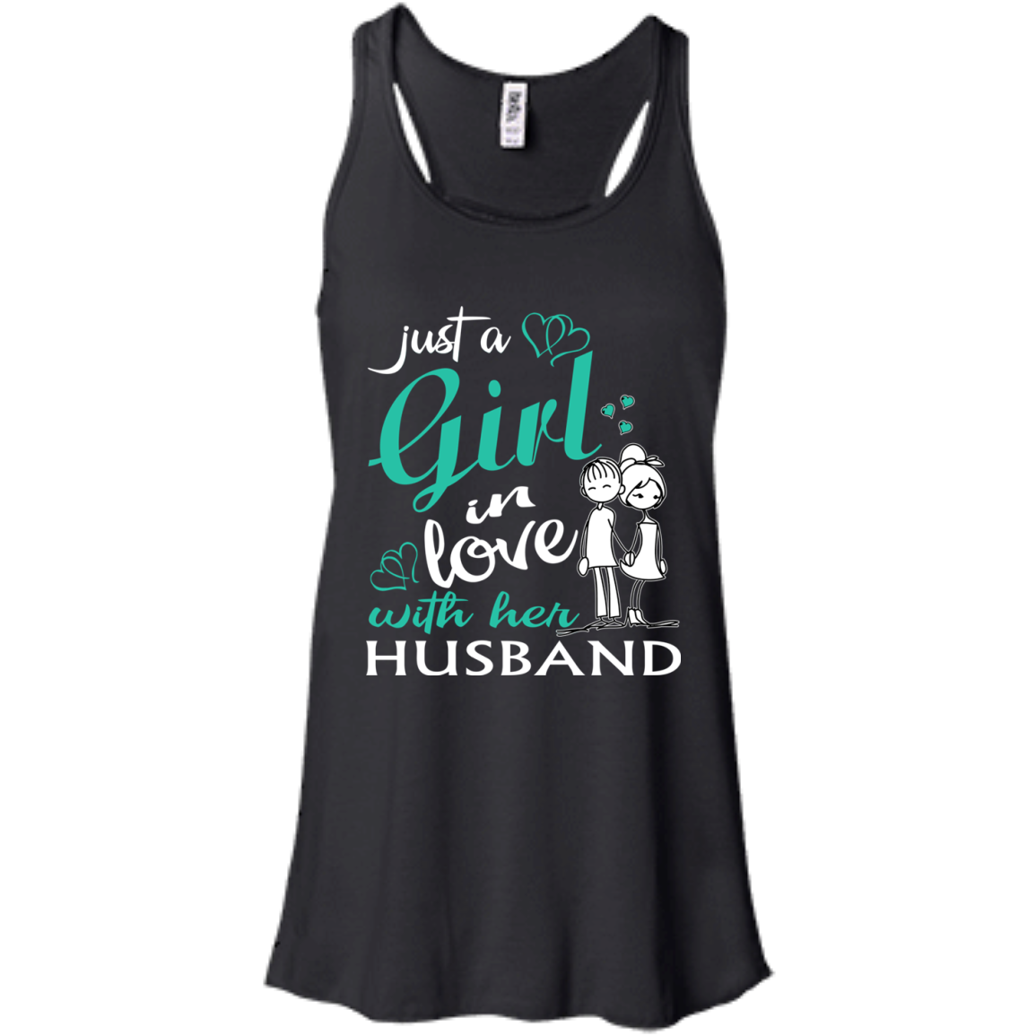Just A Girl In Love With Her Husband Shirt, Hoodie, Tank - TeeDragons