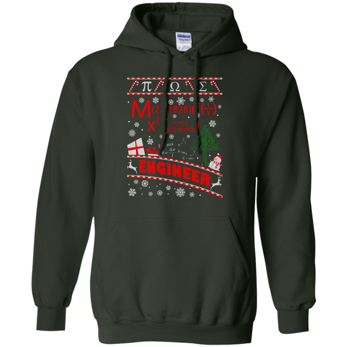 Engineering Ugly Christmas Sweatshirt, Hoodie - TeeDragons