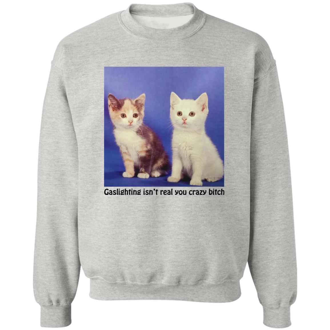 Cats – Gaslighting Isn’t Real You Crazy Bitch Shirt