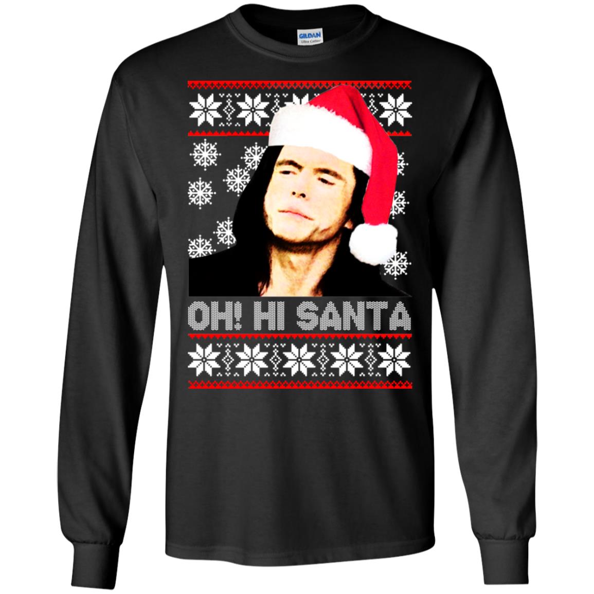 The Room Oh Hi Santa Christmas Sweater - TeeDragons