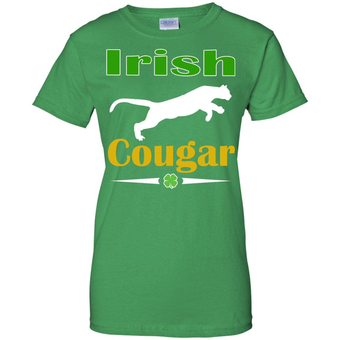Irish Cougar Shirt - Hoodie - Tank - TeeDragons