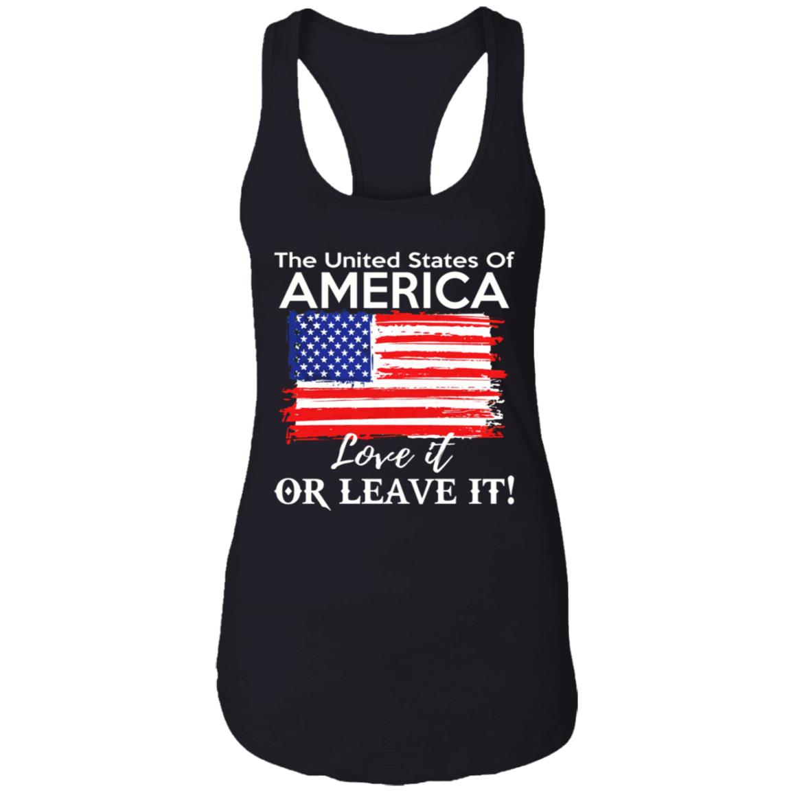 The United States Of America Love It Or Leave It Shirt