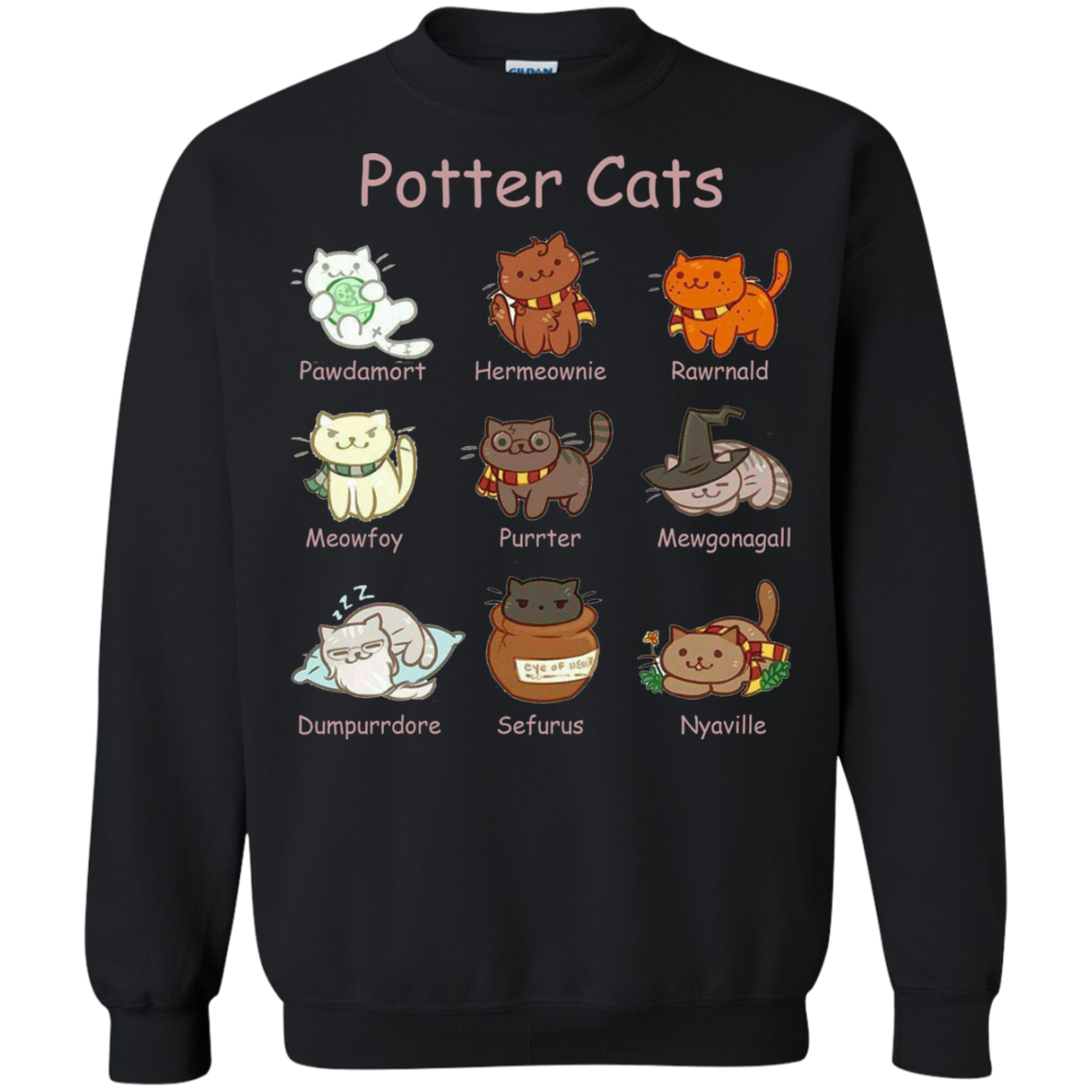 Potter Cats Shirt, Hoodie, Tank - TeeDragons