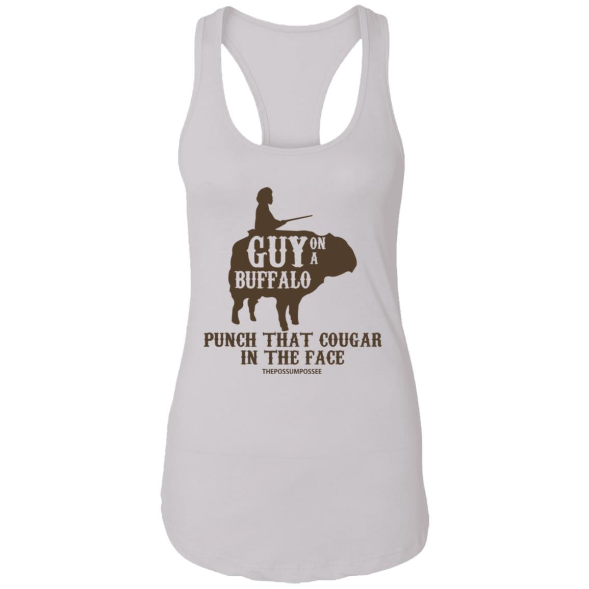 Guy On A Buffalo Punch That Cougar In The Face Shirt