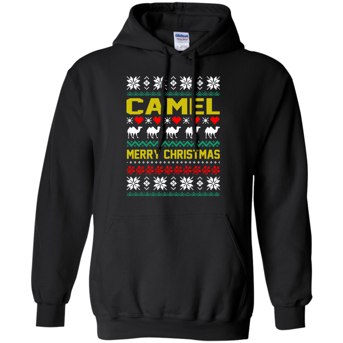 Camel Merry Christmas Sweater, Hoodie - TeeDragons