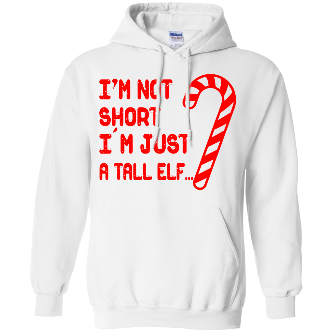 I'm Not Short I'm Just A Tall Elf Shirt, Sweatshirt - TeeDragons