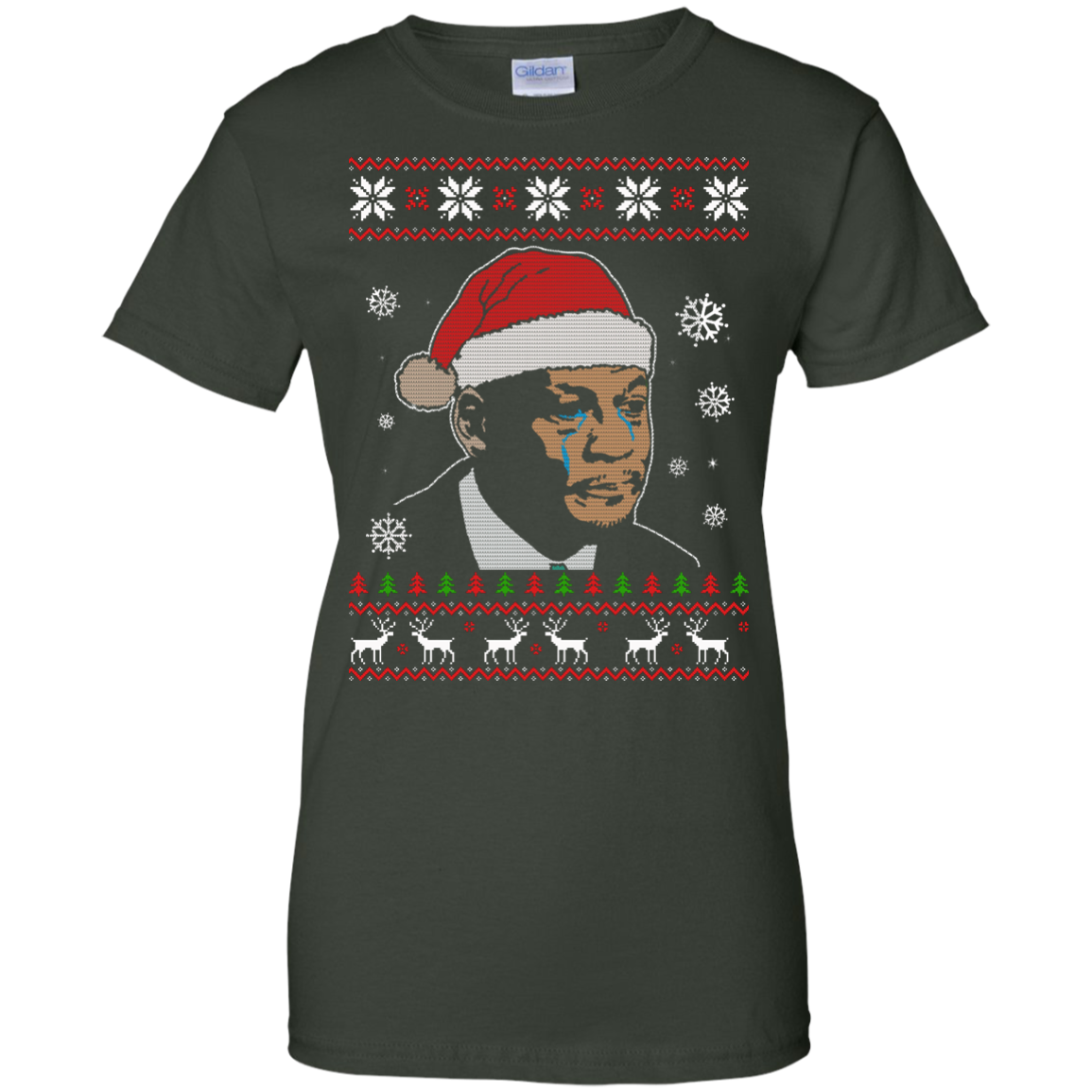 Crying Jordan Christmas Sweater, Shirt, Hoodie - TeeDragons