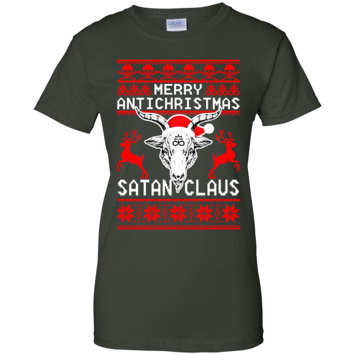 Merry Antichristmas Santa Claus Christmas Sweater - TeeDragons