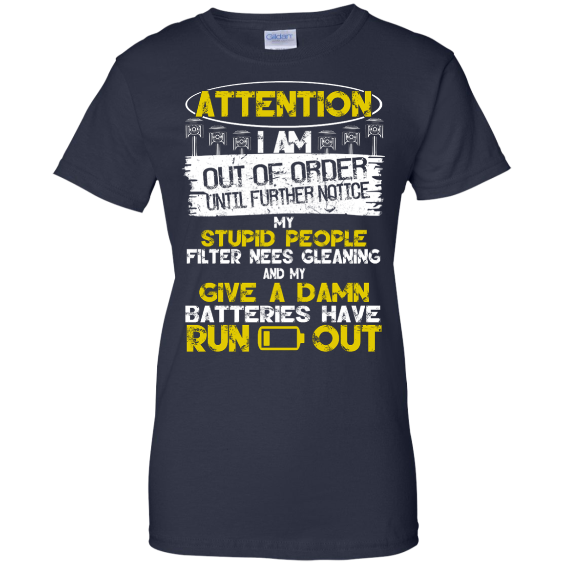 Mechanic Attention T-Shirt, Hoodie, Tank, Long Sleeve - TeeDragons
