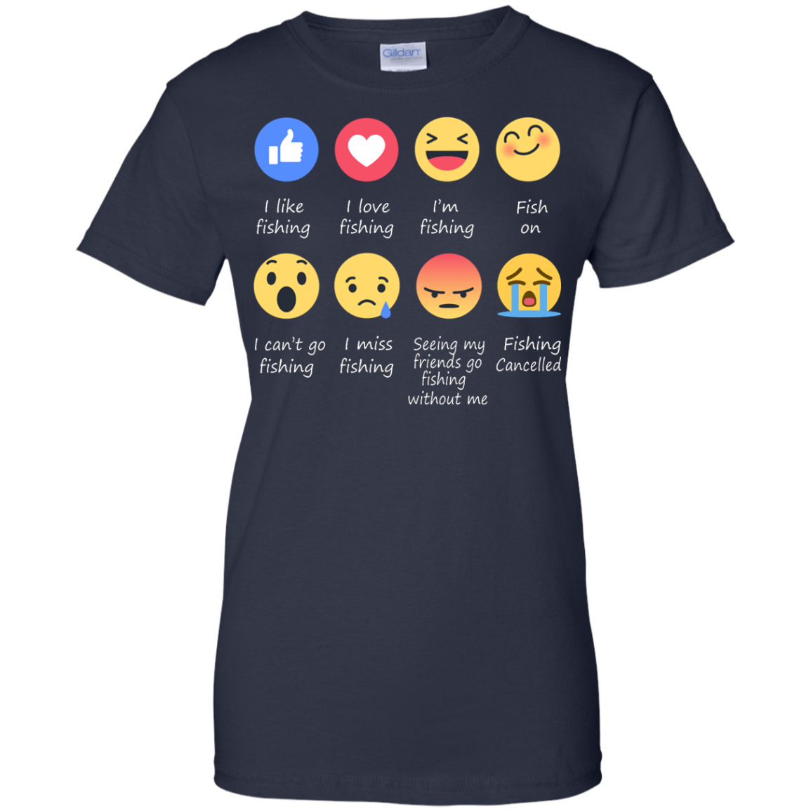 Fishing Emotion Shirt, Hoodie, Tank - TeeDragons