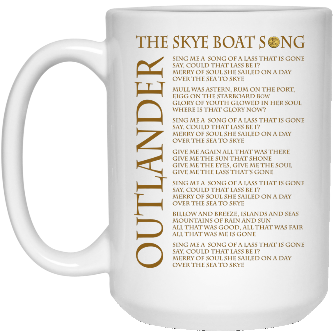 Outlander - The Skye Boat Song Mugs - TeeDragons