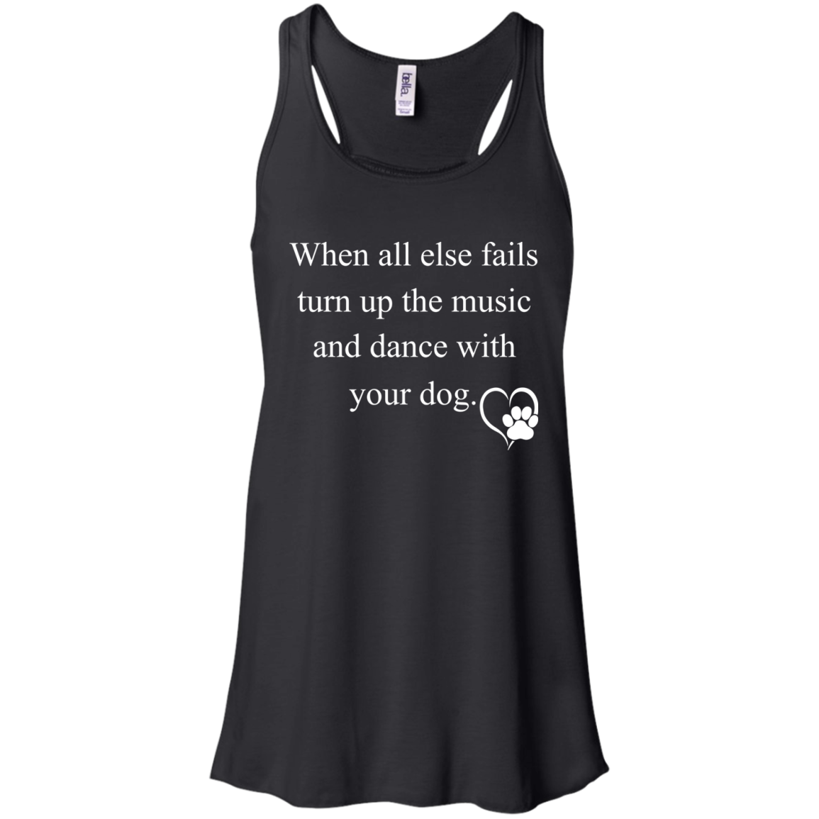 When All Else Fails Turn Up The Music And Dance With Your Dog Shirt - TeeDragons