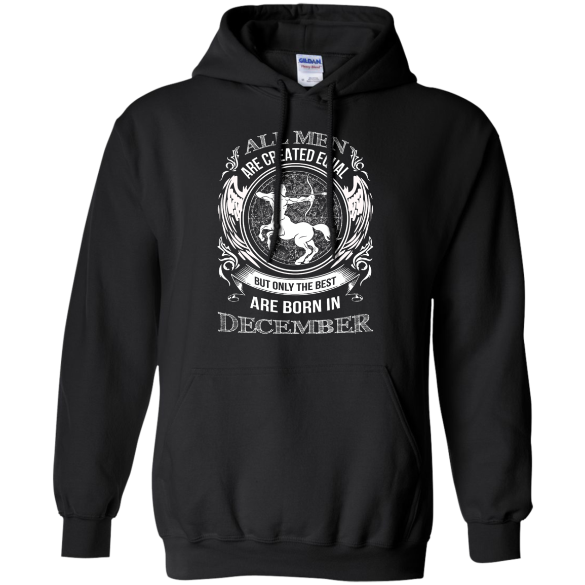 All men are created equal but only the best are born in December Shirt - TeeDragons