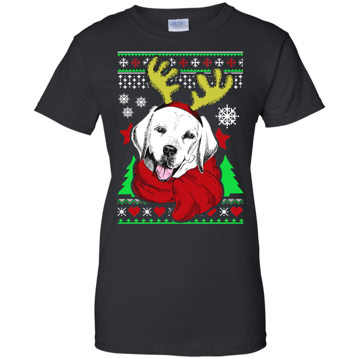 Labrador Ugly Christmas Sweater - TeeDragons