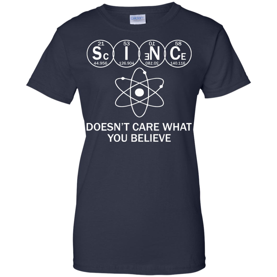 Science Doesn't Care What You Believe Shirt, Hoodie, Tank - TeeDragons