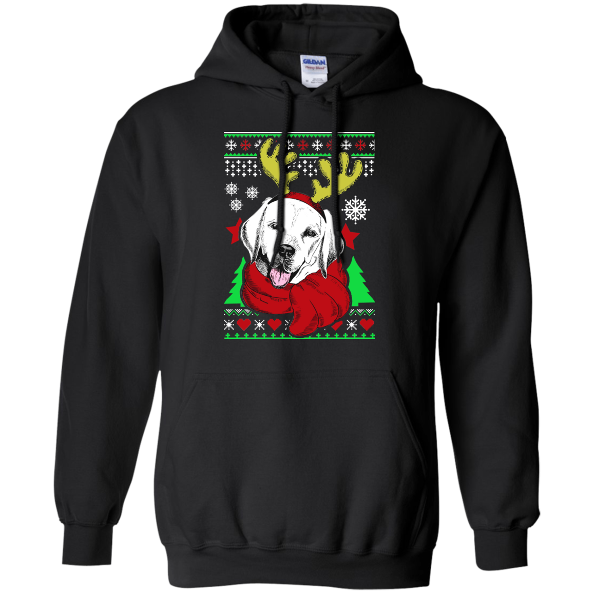 Labrador Ugly Christmas Sweater - TeeDragons