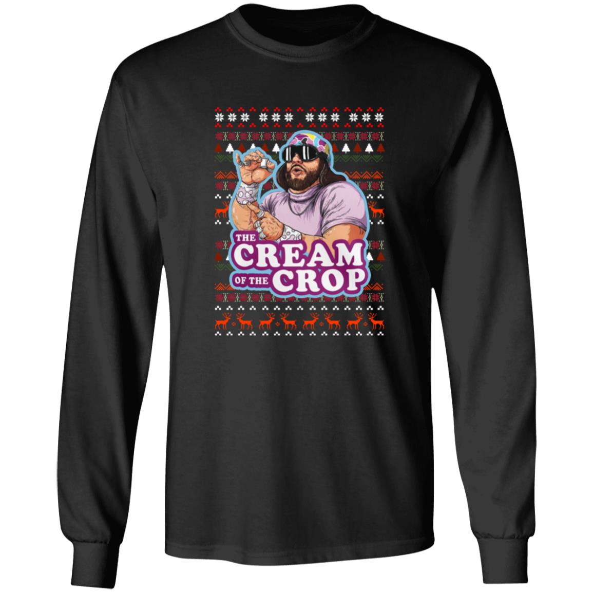 The Cream Of The Crop Macho Man Christmas Sweater