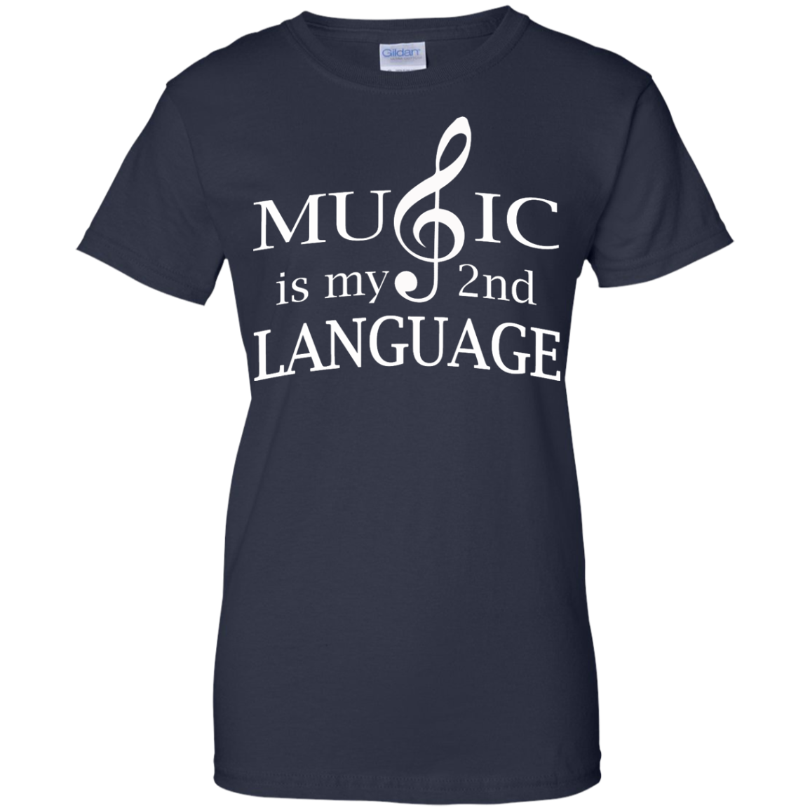 Music Is My Second Language T-Shirt, Hoodie, Tank - TeeDragons