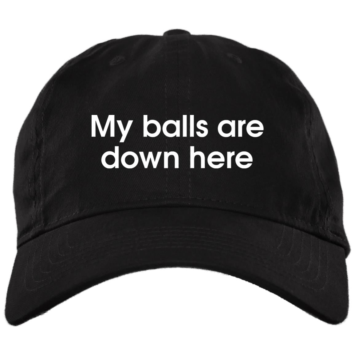 My Balls Are Down Here Hats