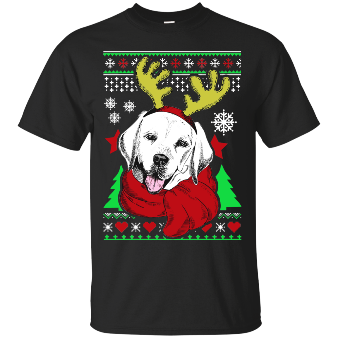 Labrador Ugly Christmas Sweater - TeeDragons