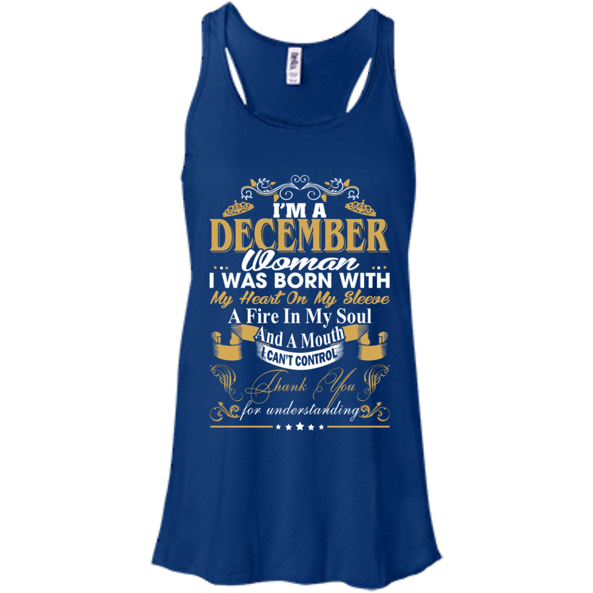 I Am A December Woman - I Was Born With My Heart On My Sleeve T-shirt - TeeDragons