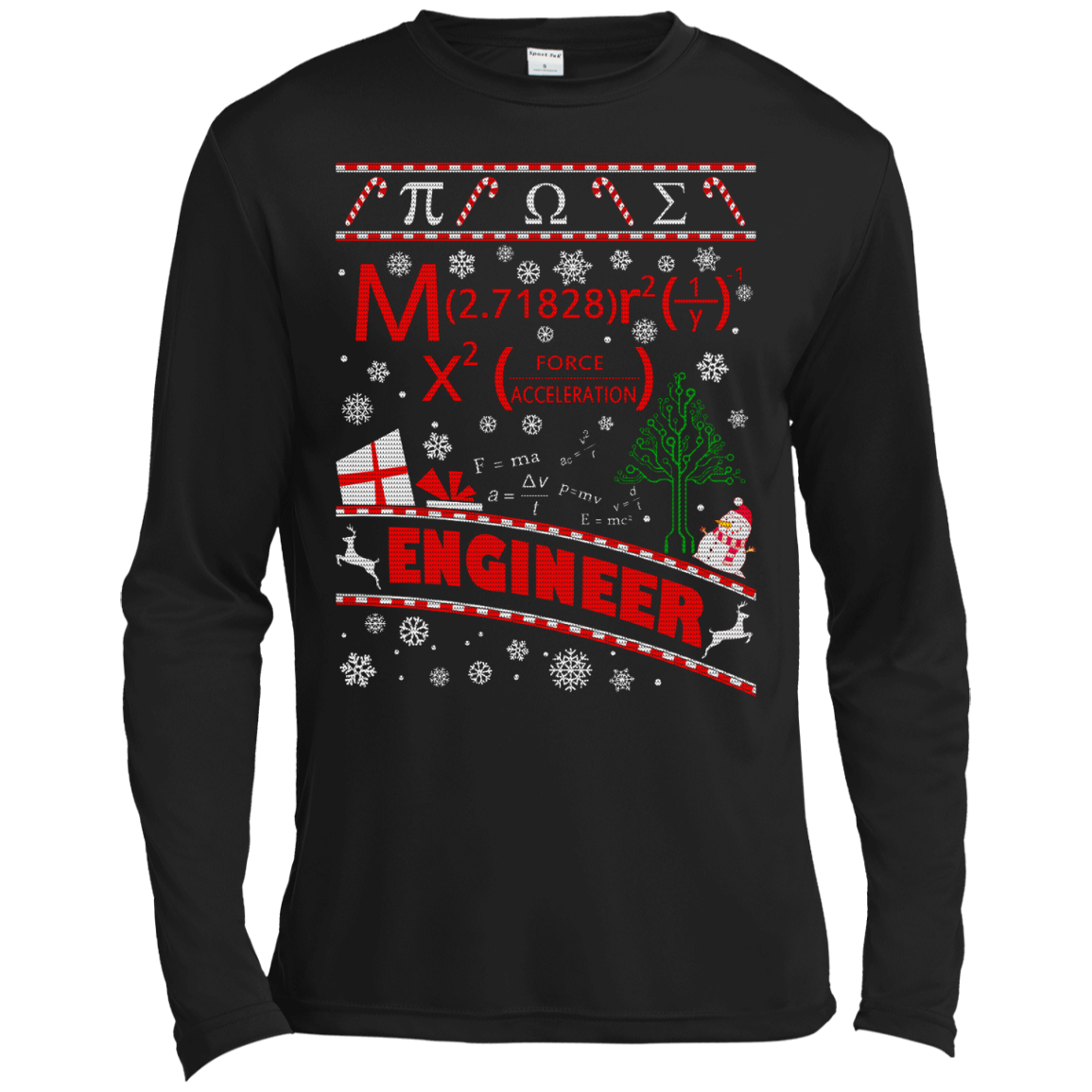 Engineering Ugly Christmas Sweatshirt, Hoodie - TeeDragons