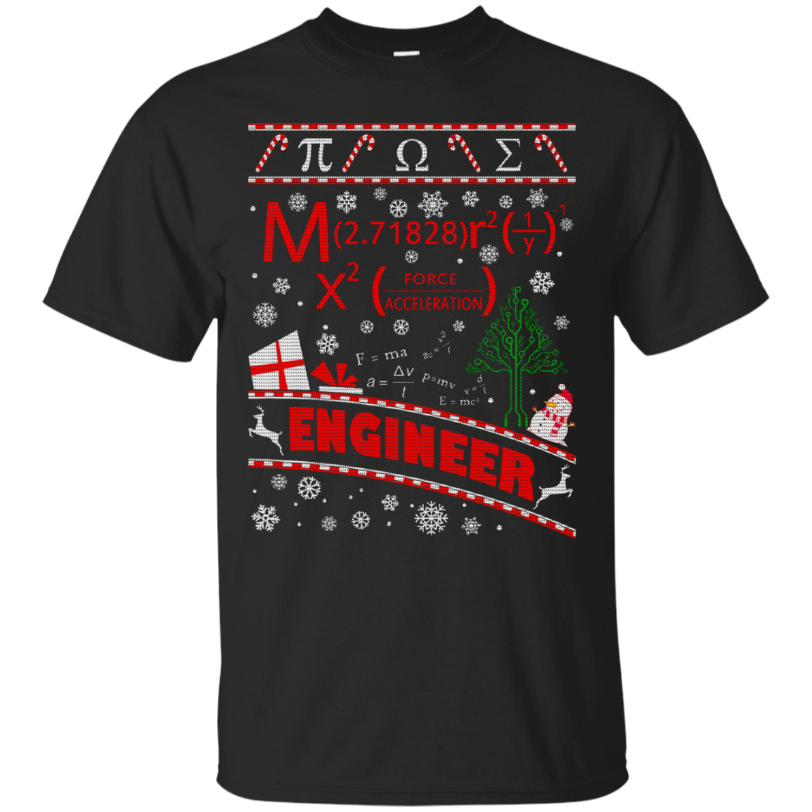 Engineering Ugly Christmas Sweatshirt, Hoodie - TeeDragons