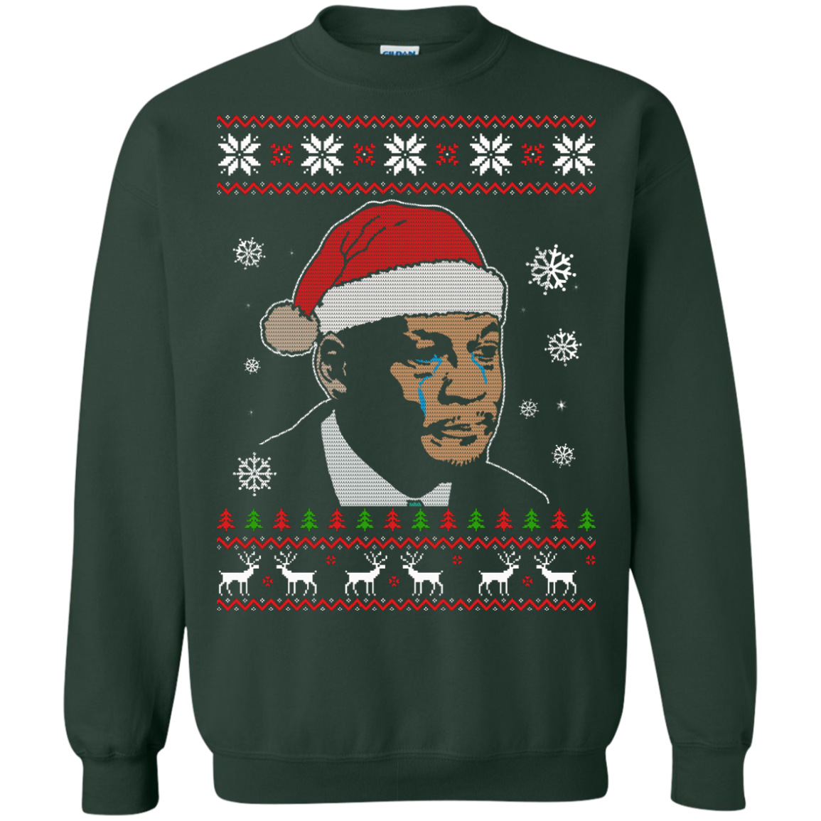 Crying Jordan Christmas Sweater, Shirt, Hoodie - TeeDragons