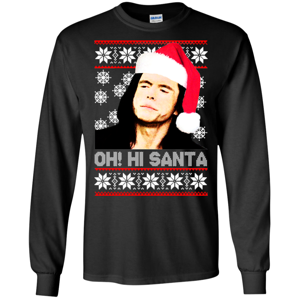 The Room - Oh! Hi Santa Christmas Sweater - TeeDragons
