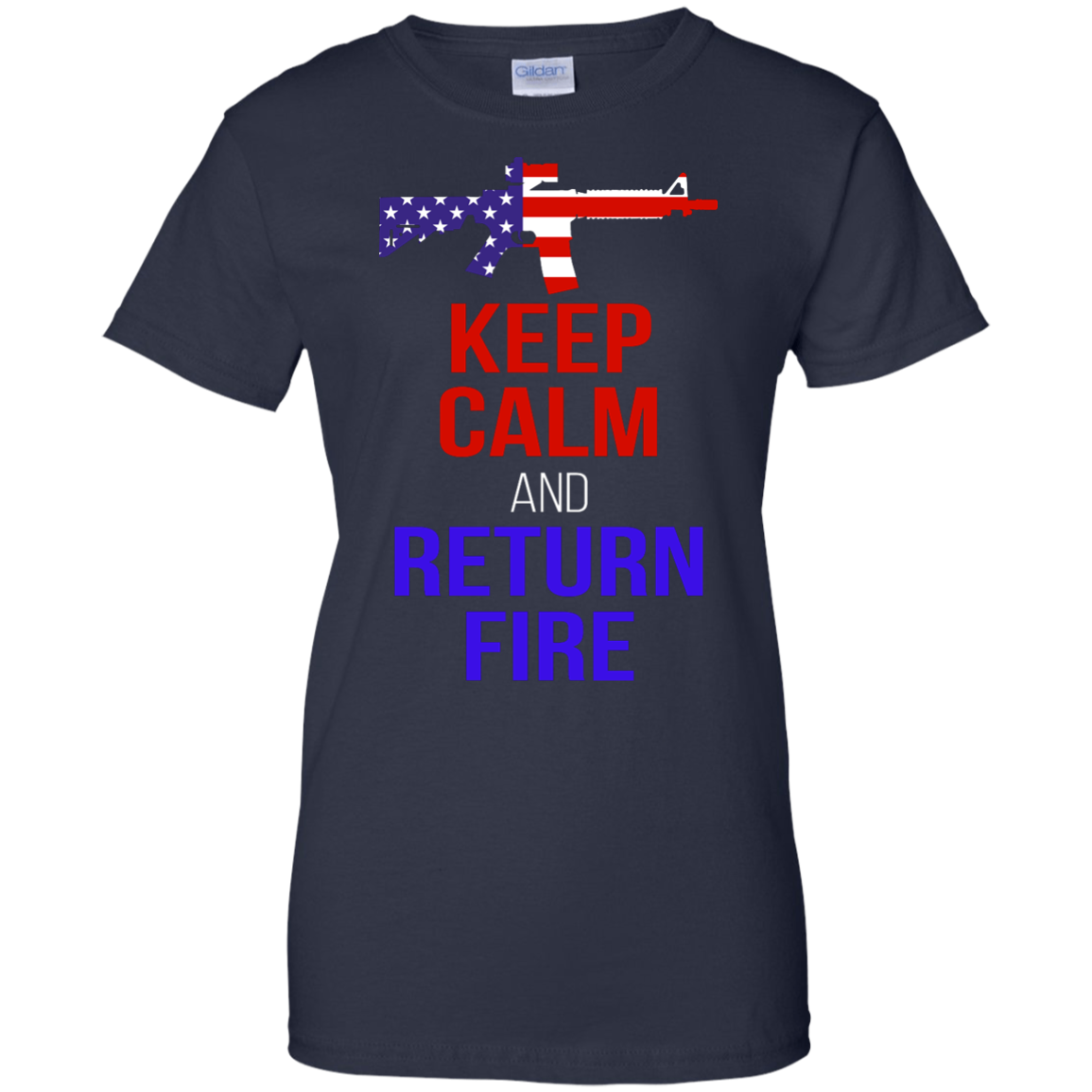 Keep Calm And Return Fire Shirt, Hoodie, Tank - TeeDragons
