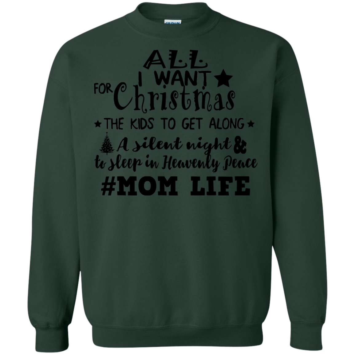 All I Want For Christmas - The Kids To Get Along A Silent Night Shirt, Sweatshirt - TeeDragons