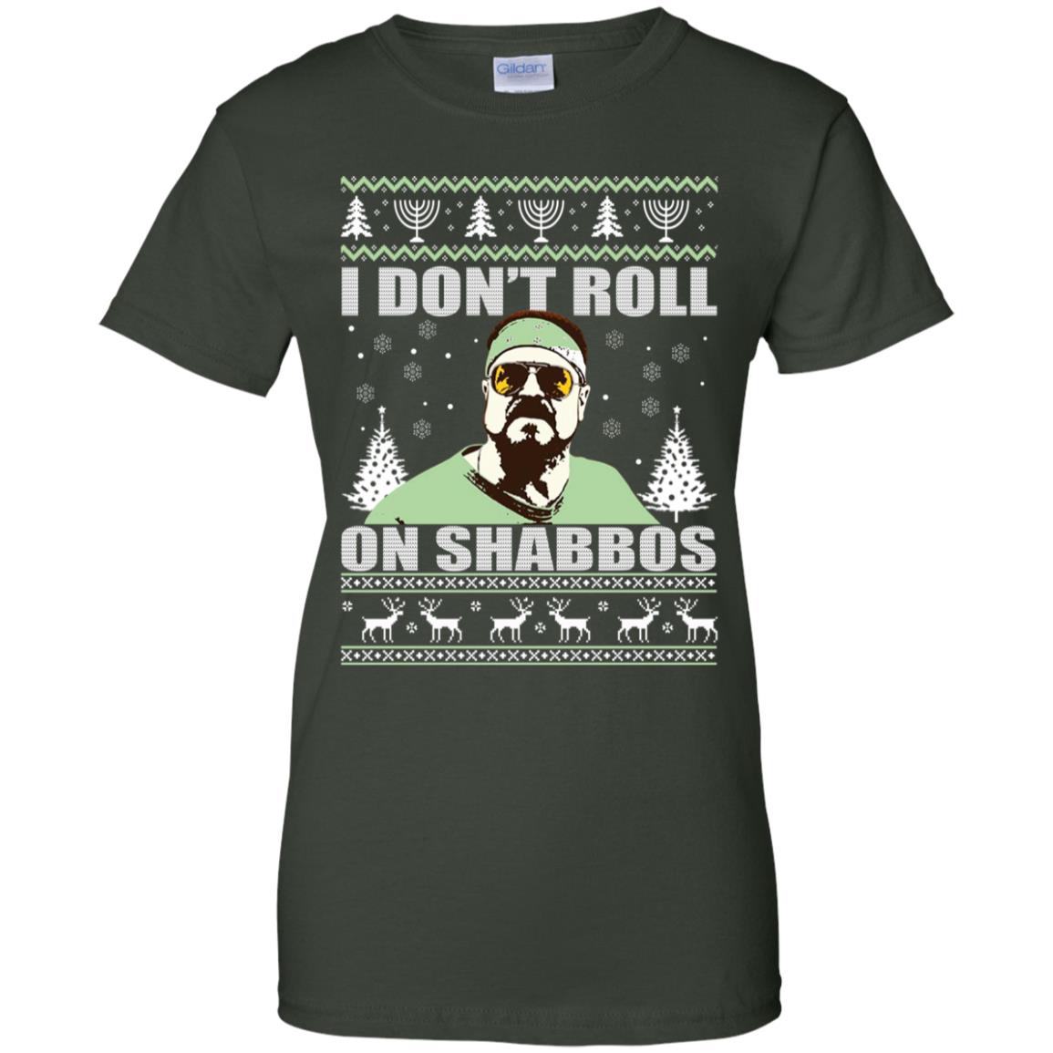 I Don't Roll On Shabbos Christmas ugly Sweater - TeeDragons