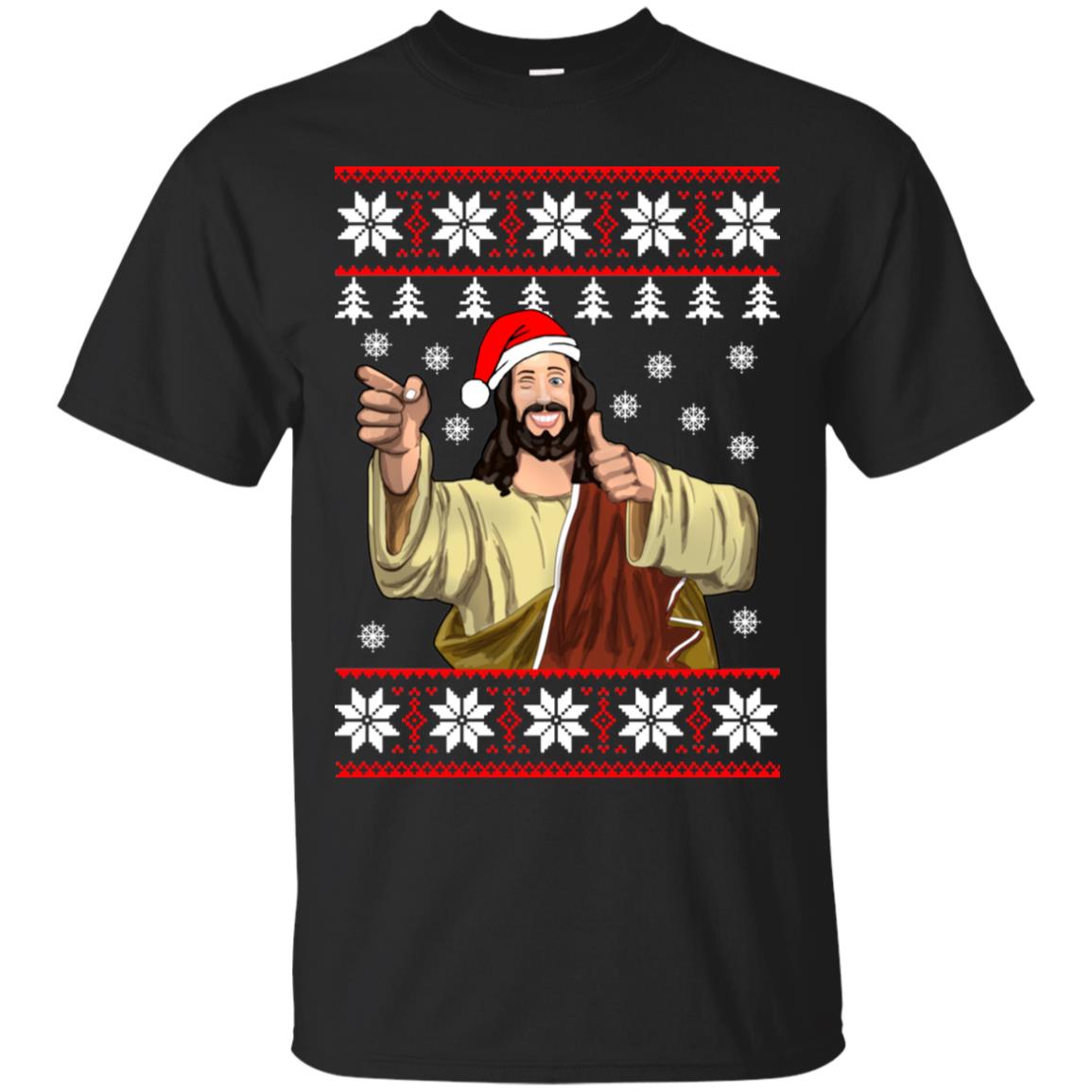 Jesus Smile Ugly Christmas Sweater - TeeDragons