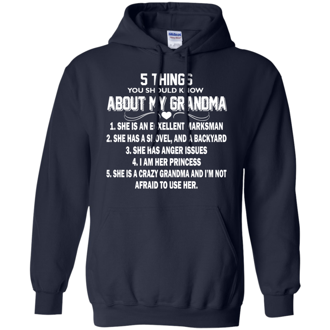 5 Things You Should Know About My Grandma Shirt, Hoodie, Tank - TeeDragons