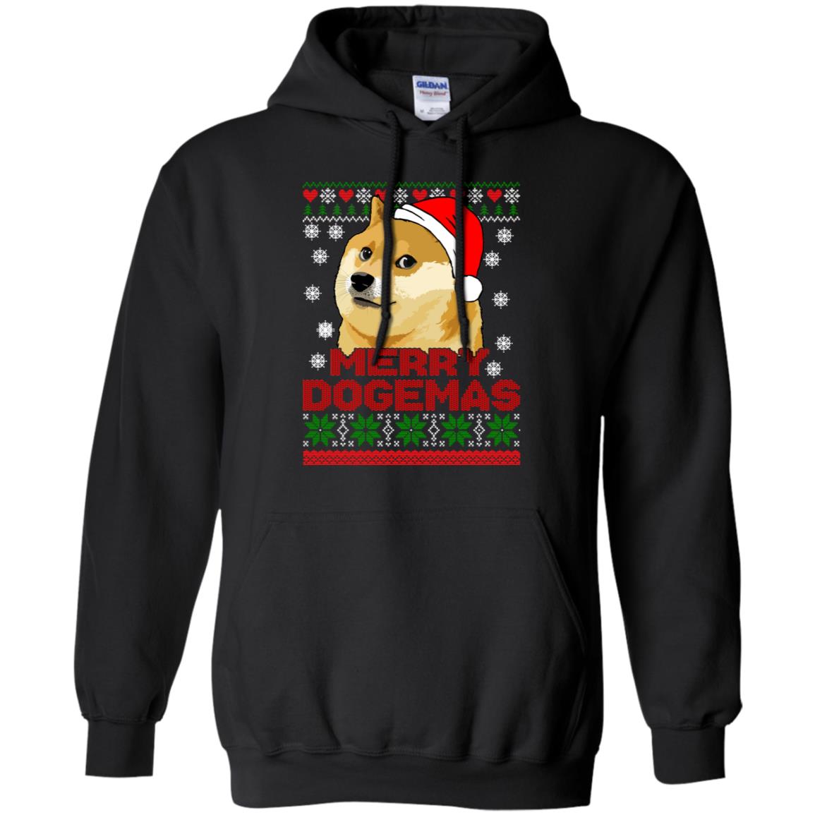 Merry Dogemas Christmas Sweater - TeeDragons