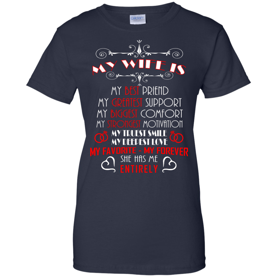 My Wife Is My Best Friend - She Has Me Entirely Shirt, Hoodie, Tank - TeeDragons