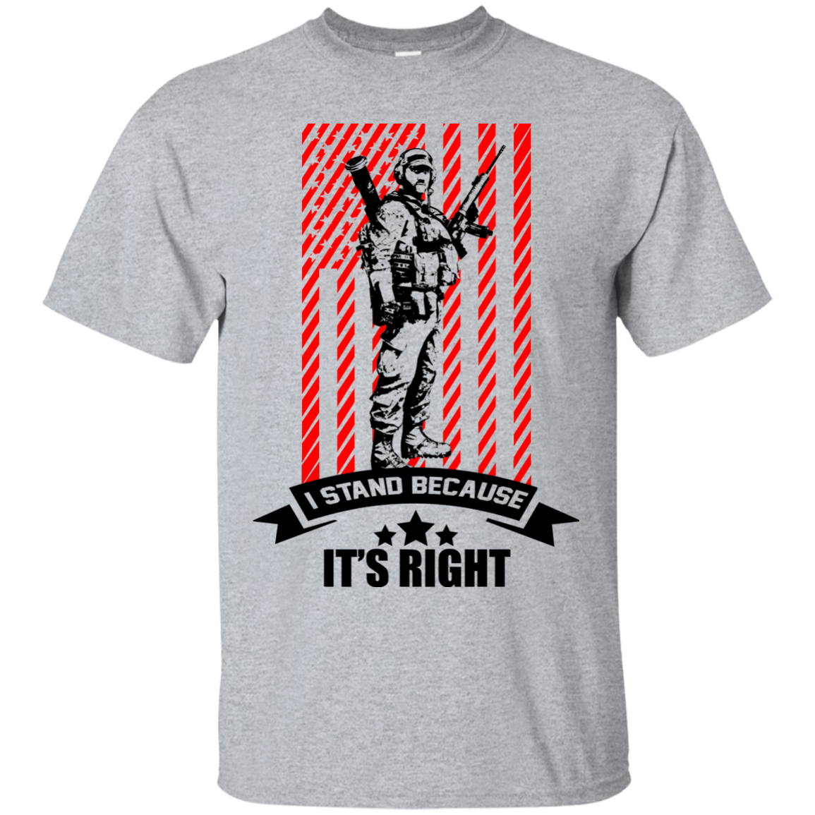 I Stand Because It's Right Shirt, Hoodie, Tank - TeeDragons