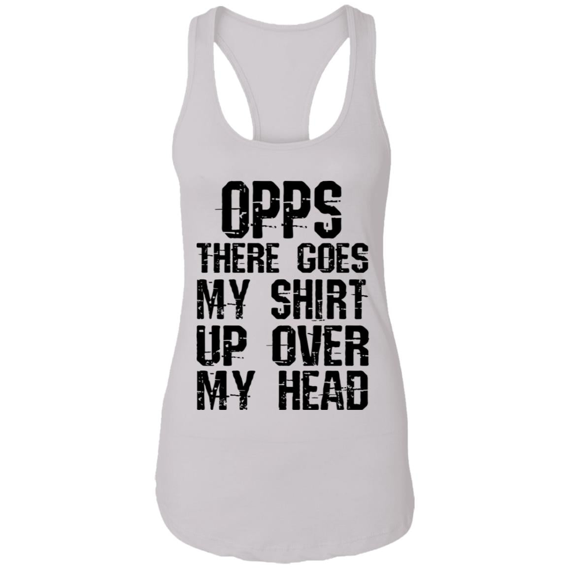 Opps there goes my shirt up over my head shirt